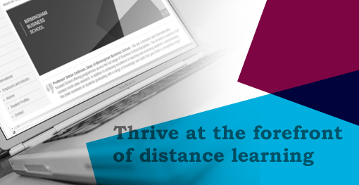 Distance learning news banner