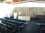 Inside the Selly Oak chapel