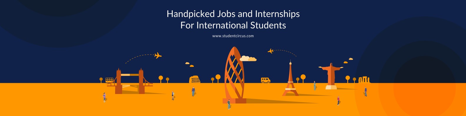 Handpicked jobs and internships for international students