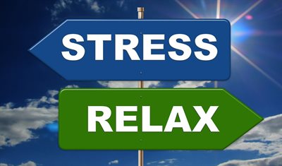 Stress relax sign