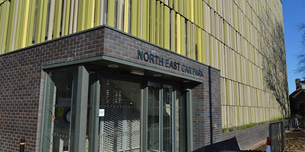 North East Car Park at University of Birmingham