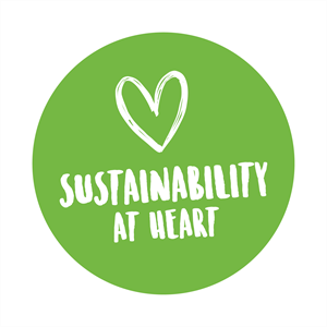 Sustainability at heart logo