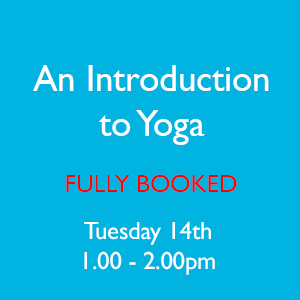 An Introduction to Yoga - fully booked
