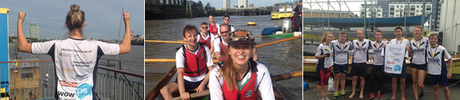 Charity rowing challenge