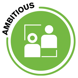 Icon for 'Ambitious'