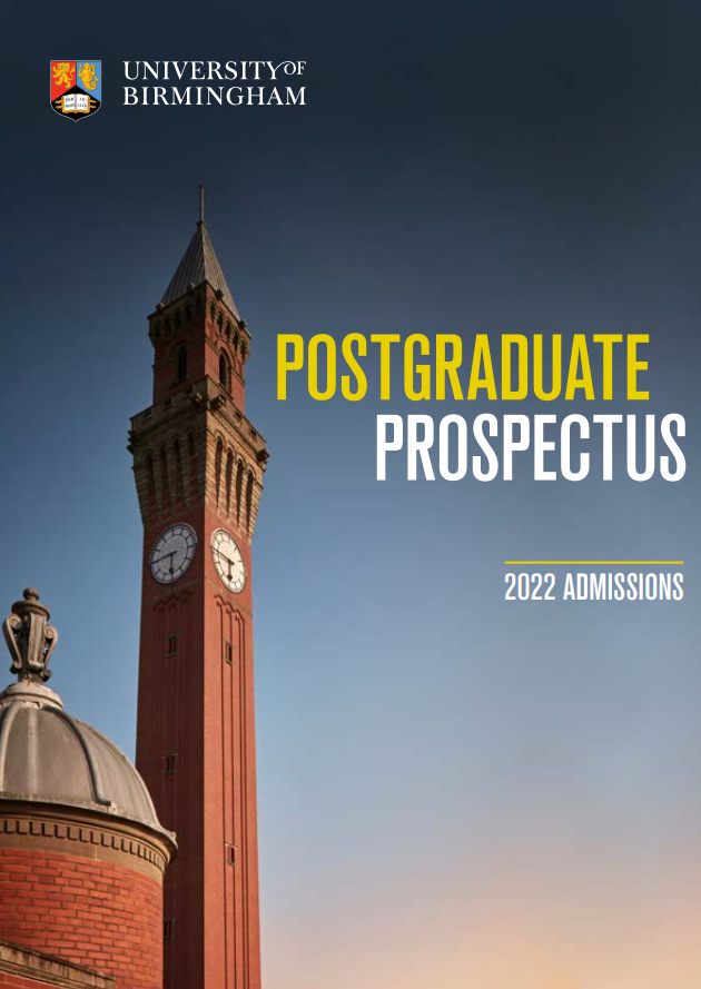 Postgraduate Prospectus 2022