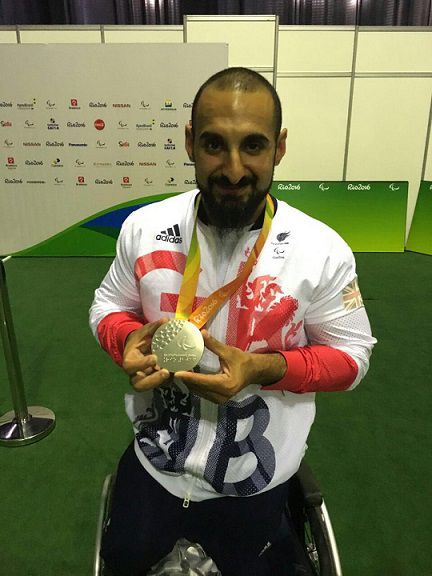Ali Jawad Paralympic powerlifter