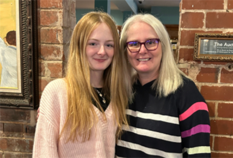 holly and her mom landscape