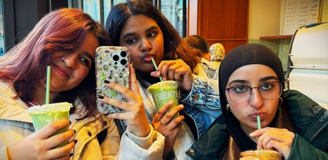 Malaika and friends