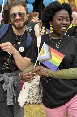 may and rob pride flag